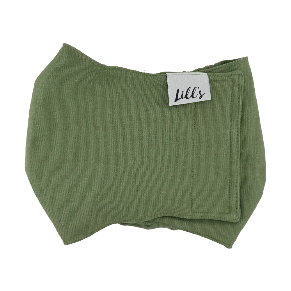 Lill's Rüdenwindel aus Bio-Baumwolle Leon Olive