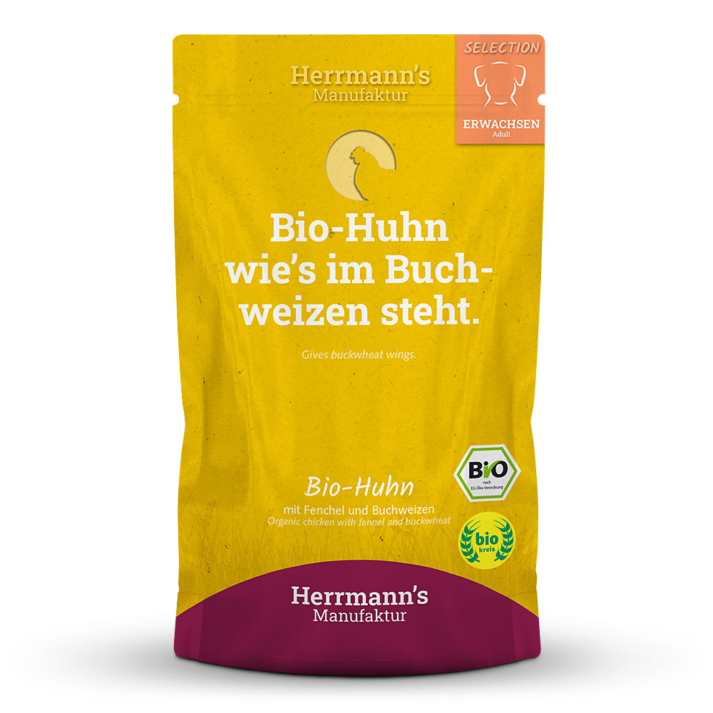 Herrmann's Selection Adult Bio Huhn mit Fenchel