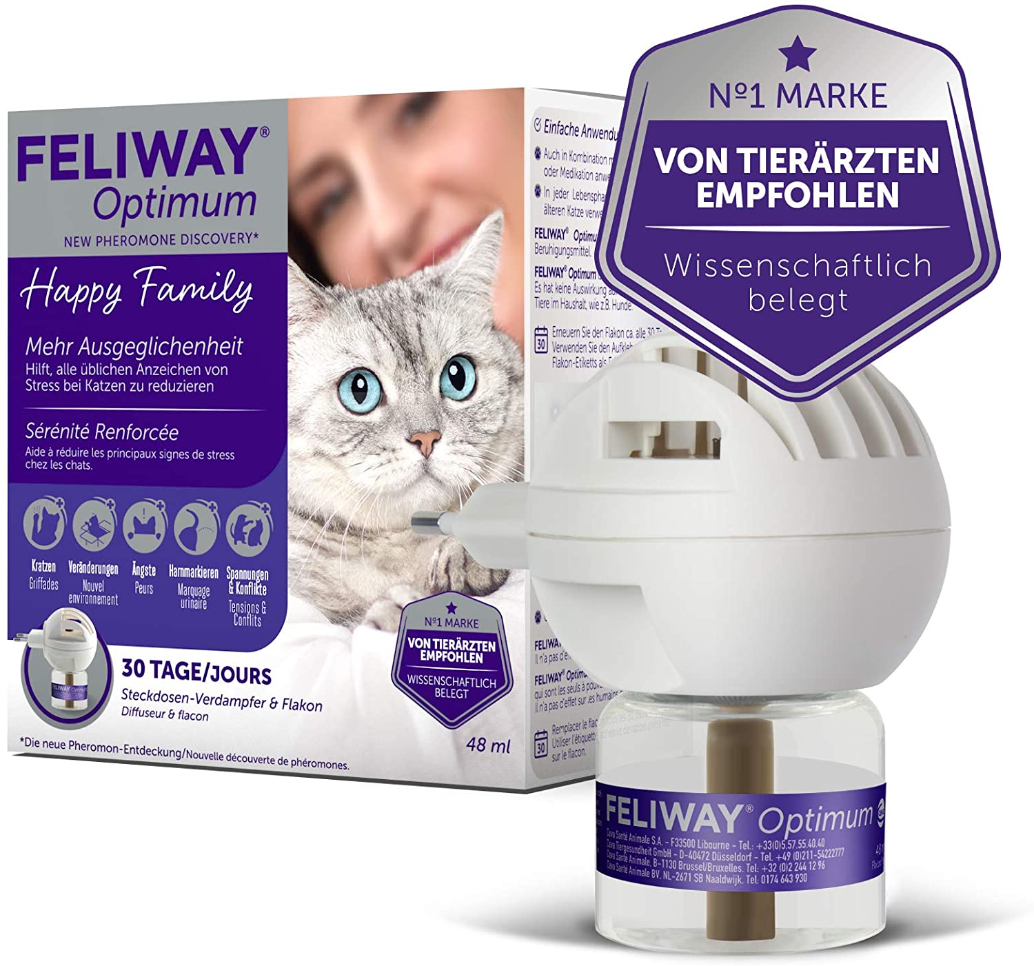 Ceva Cat Feliway Optimum Start-Set