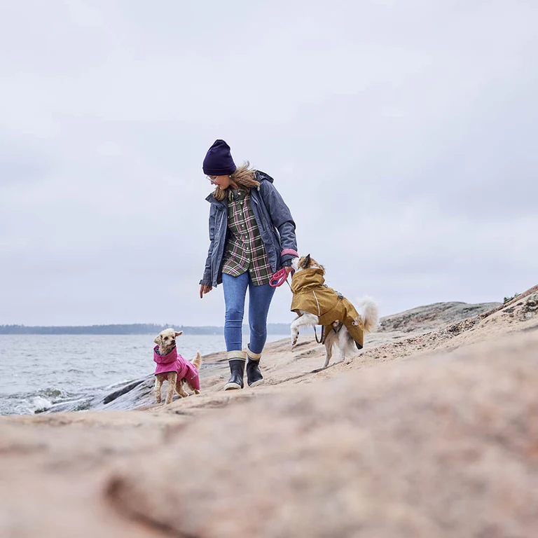 Hurtta Regenmantel Monsoon Coat II ECO desert