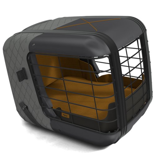4Pets Dog Caree Transportbox Smoked Pearl