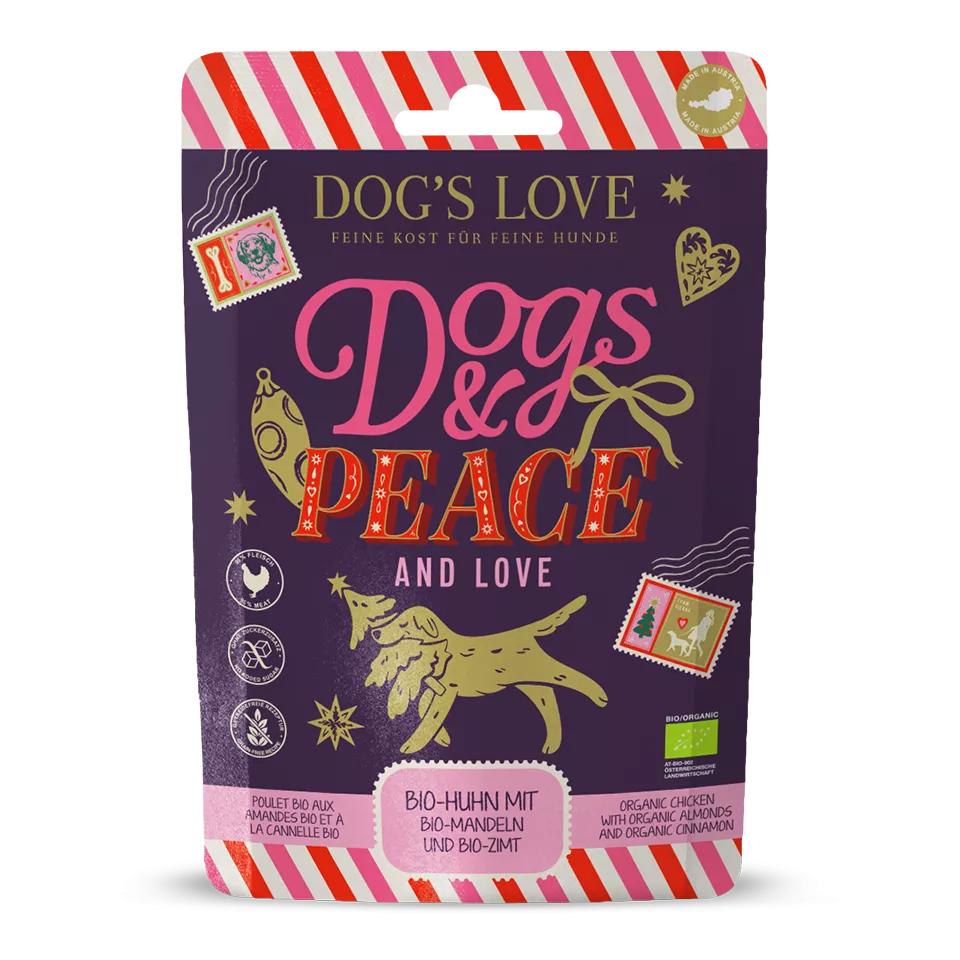 Dog's Love Bio Christmas Chips 2025 150g