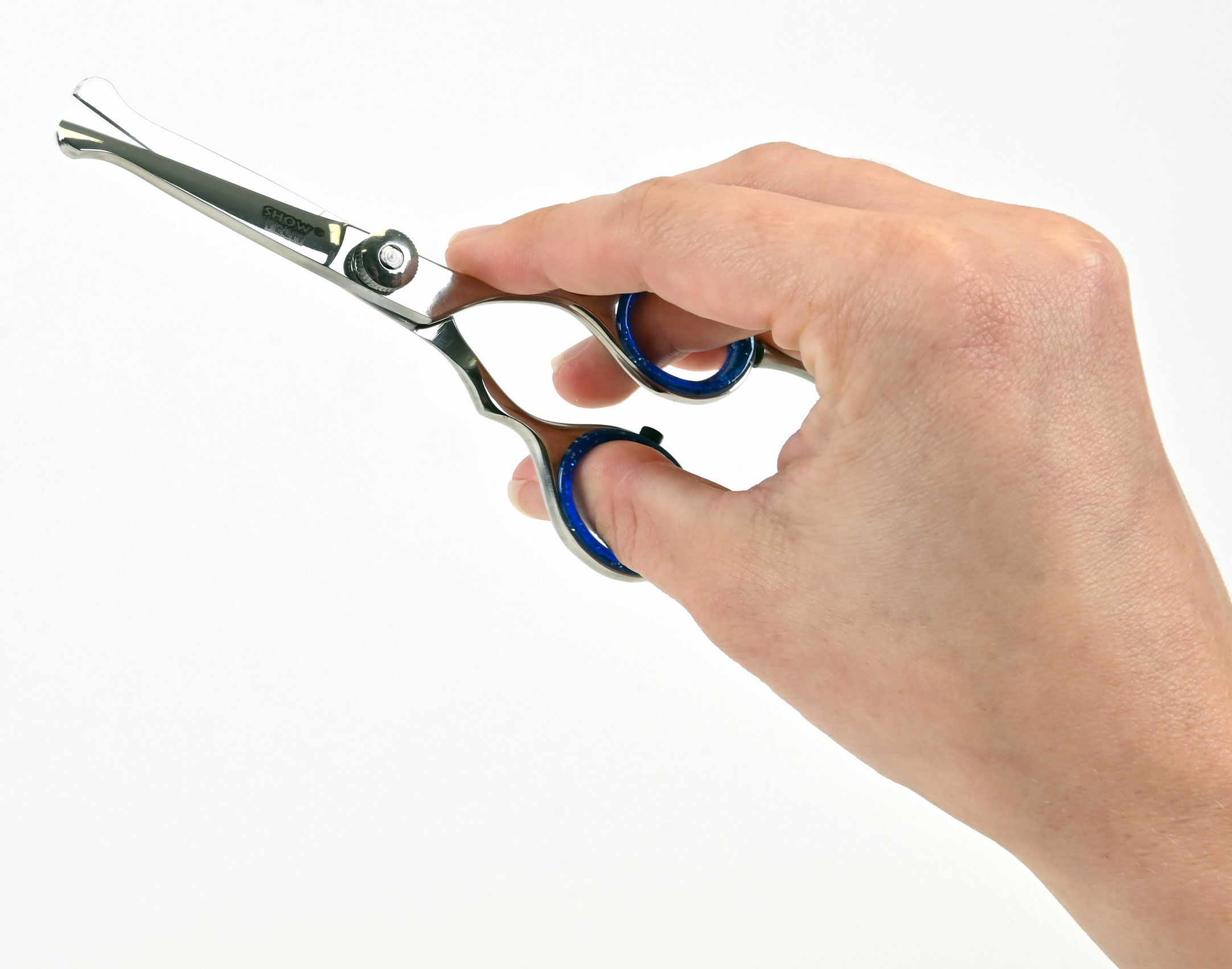 Show Tech Gesichts- und Pfotenschere 12cm blau