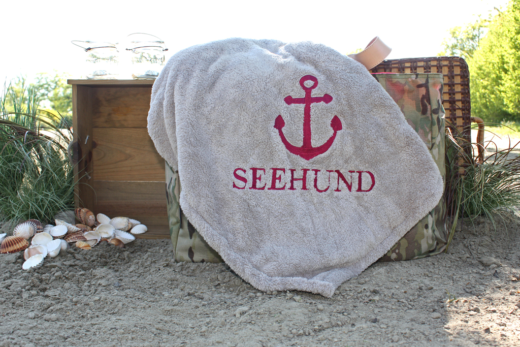 Luxusköter Hundedecke "Seehund"