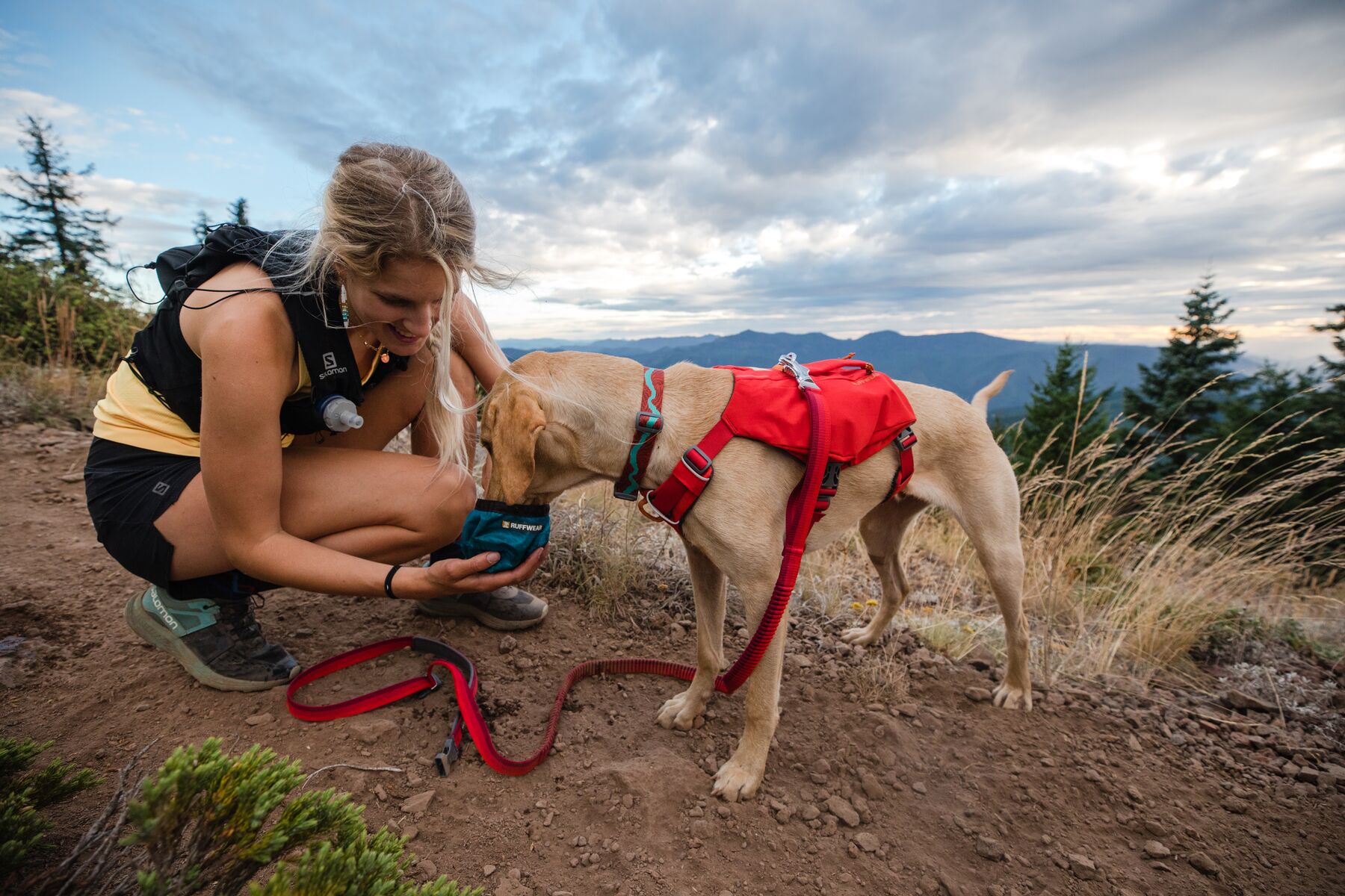 RuffWear Switchbak™ Harness Red Sumac