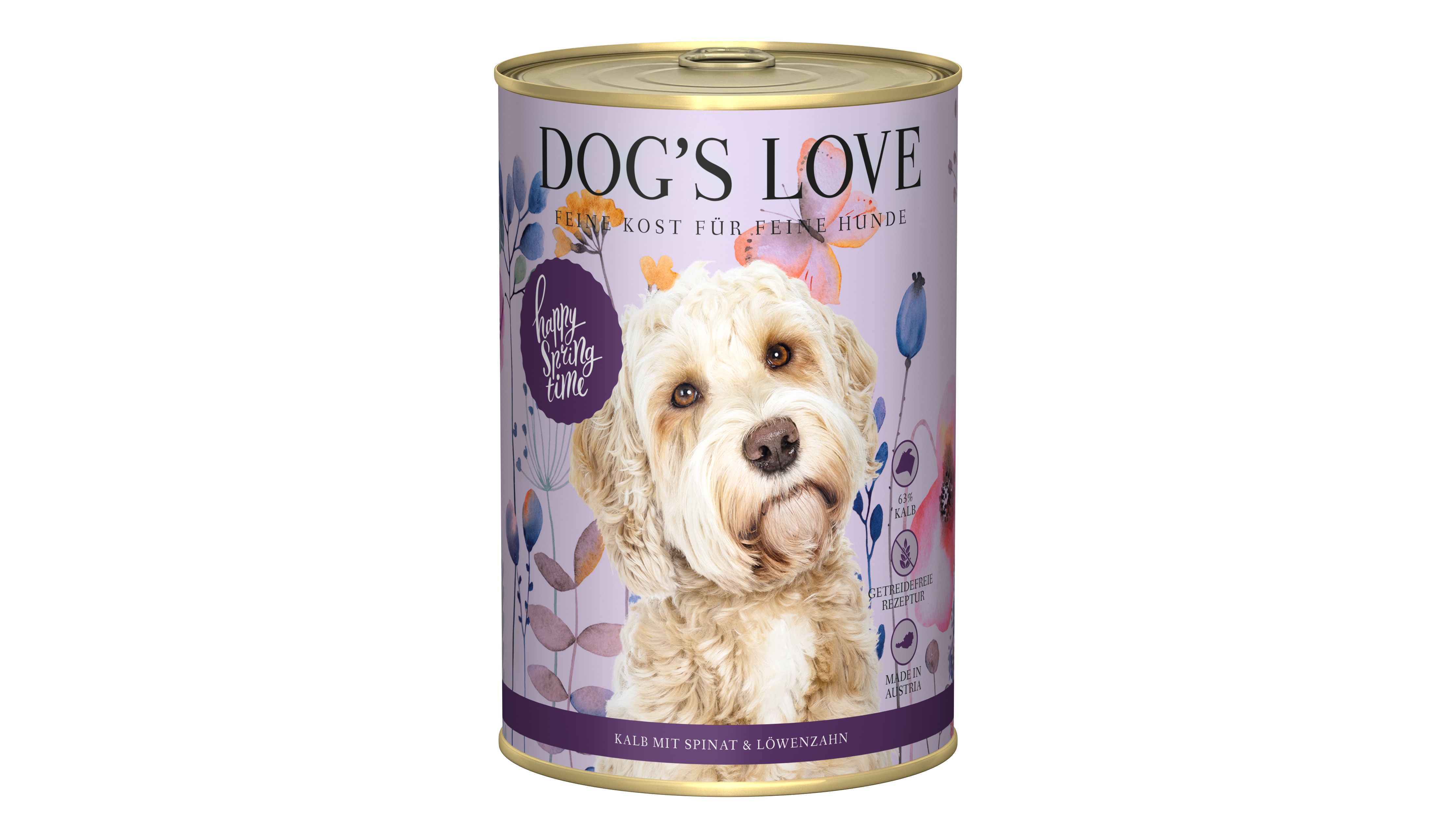 Dog's Love Frühlingsmenü Kalb 400g