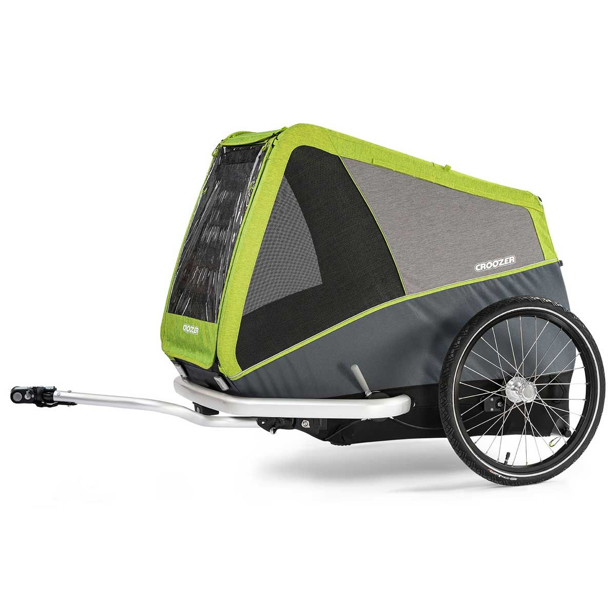 Croozer Dog XL Jokke Grasshopper green mit Achskupplung Click & Crooz®