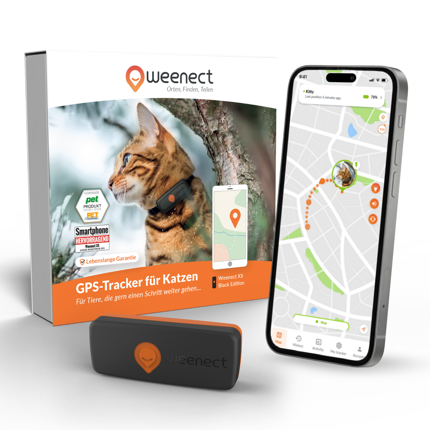 Weenect GPS-Tracker XS Cats