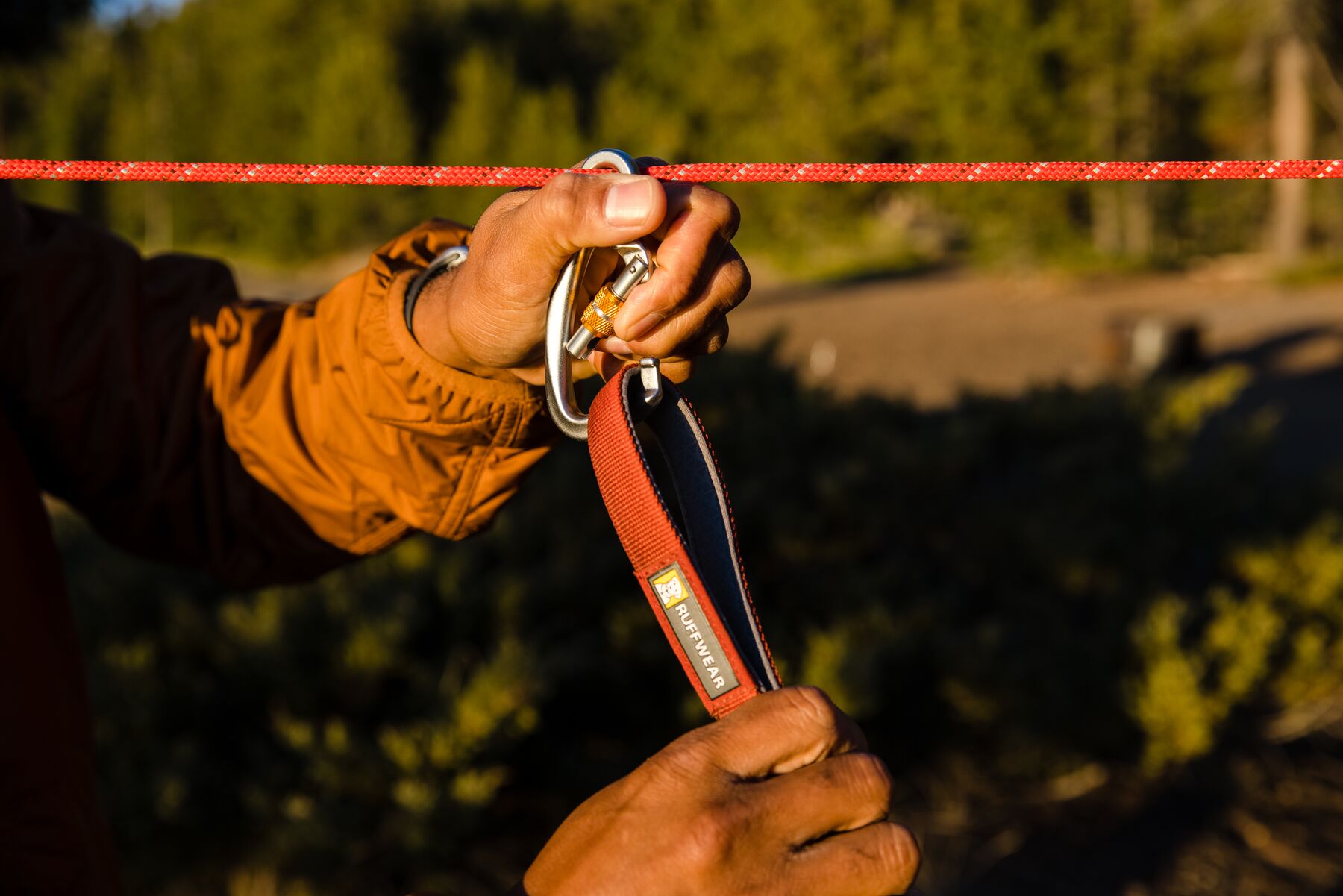 RuffWear Knot-a-Hitch™ Red Clay