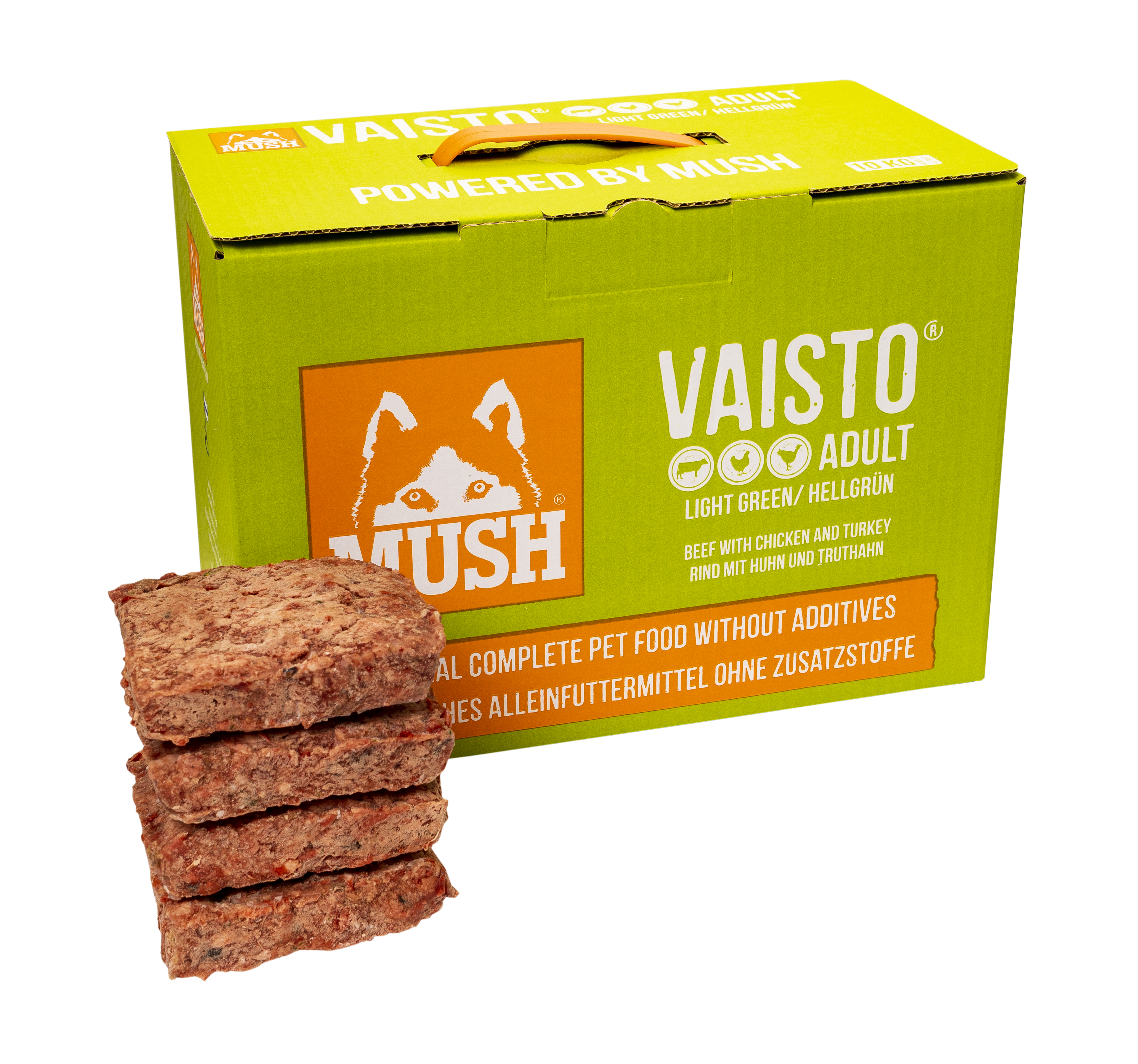 MUSH B.A.R.F Vaisto® Rind-Pute-Huhn 10kg