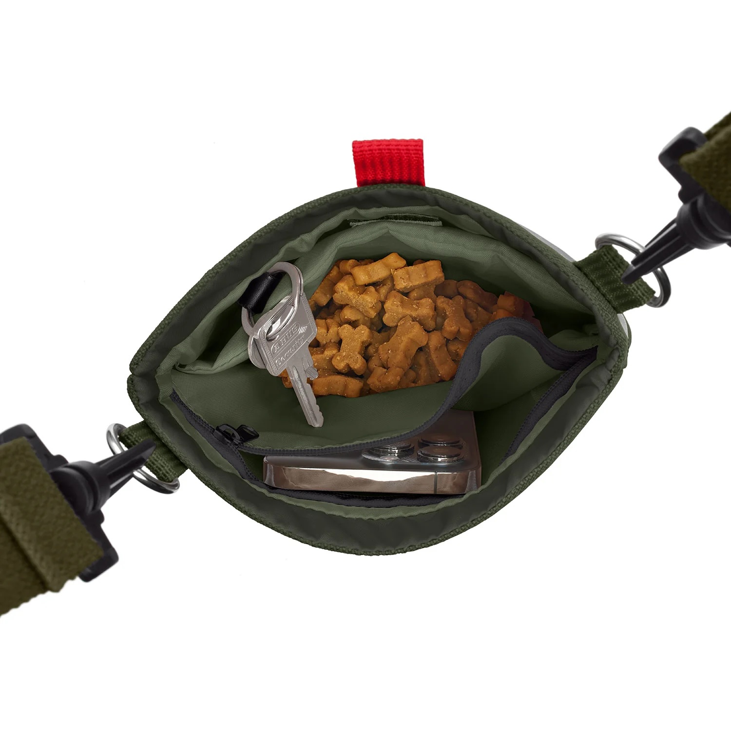 Hunter Umhänge-Snackbeutel Alva olivgrün Hunter Umhänge-Snackbeutel Alva olivgrün