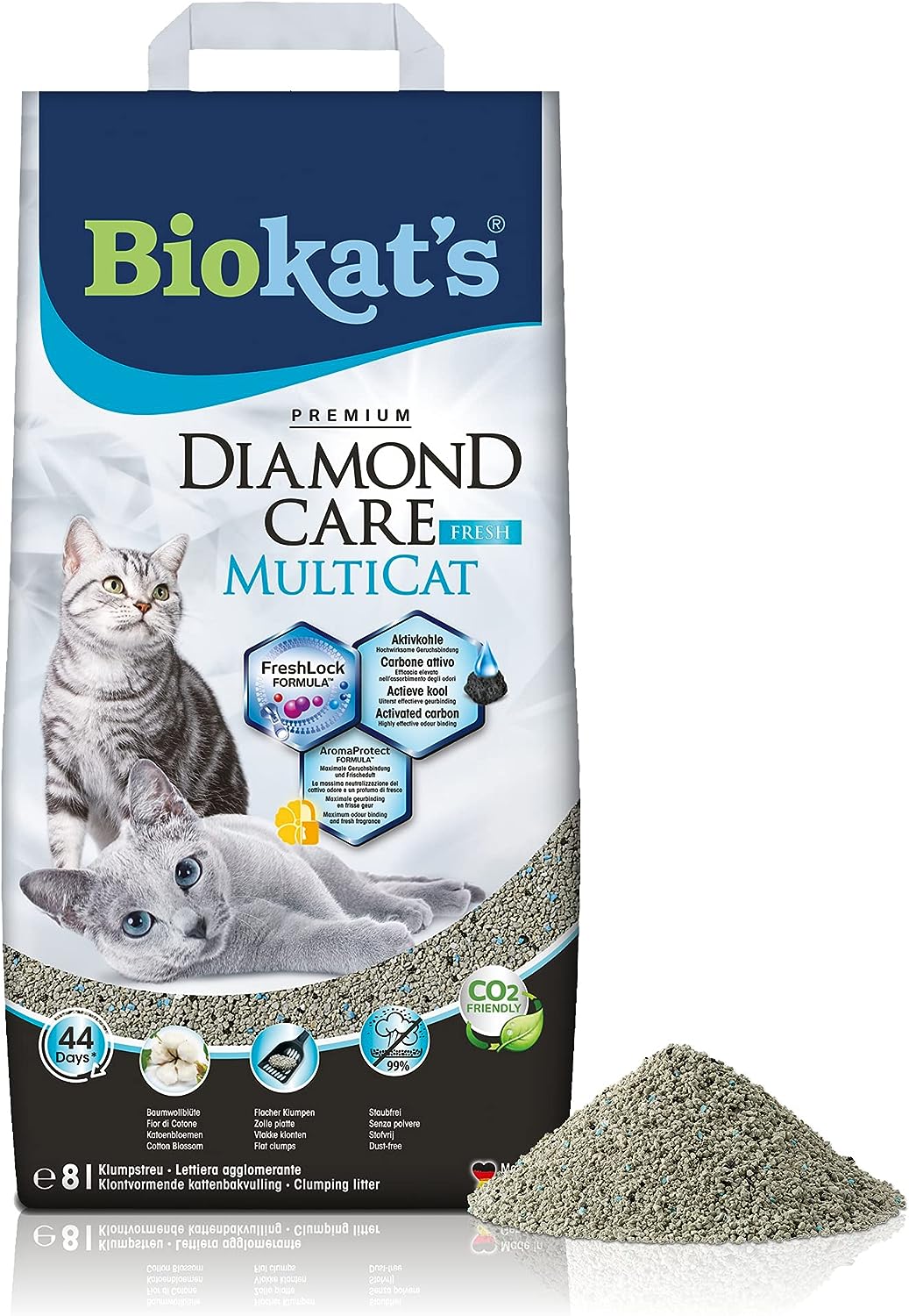 Biokat's Diamond Care MultiCat fresh 8 Liter