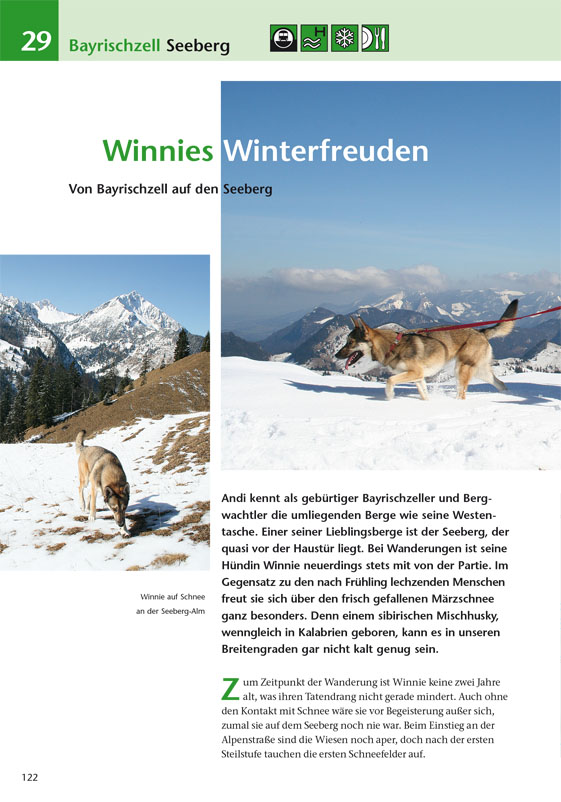 FrischluftVerlag - Die schönsten Wanderungen mit Hunden in Oberbayern [M. Reimer und K. Baur]