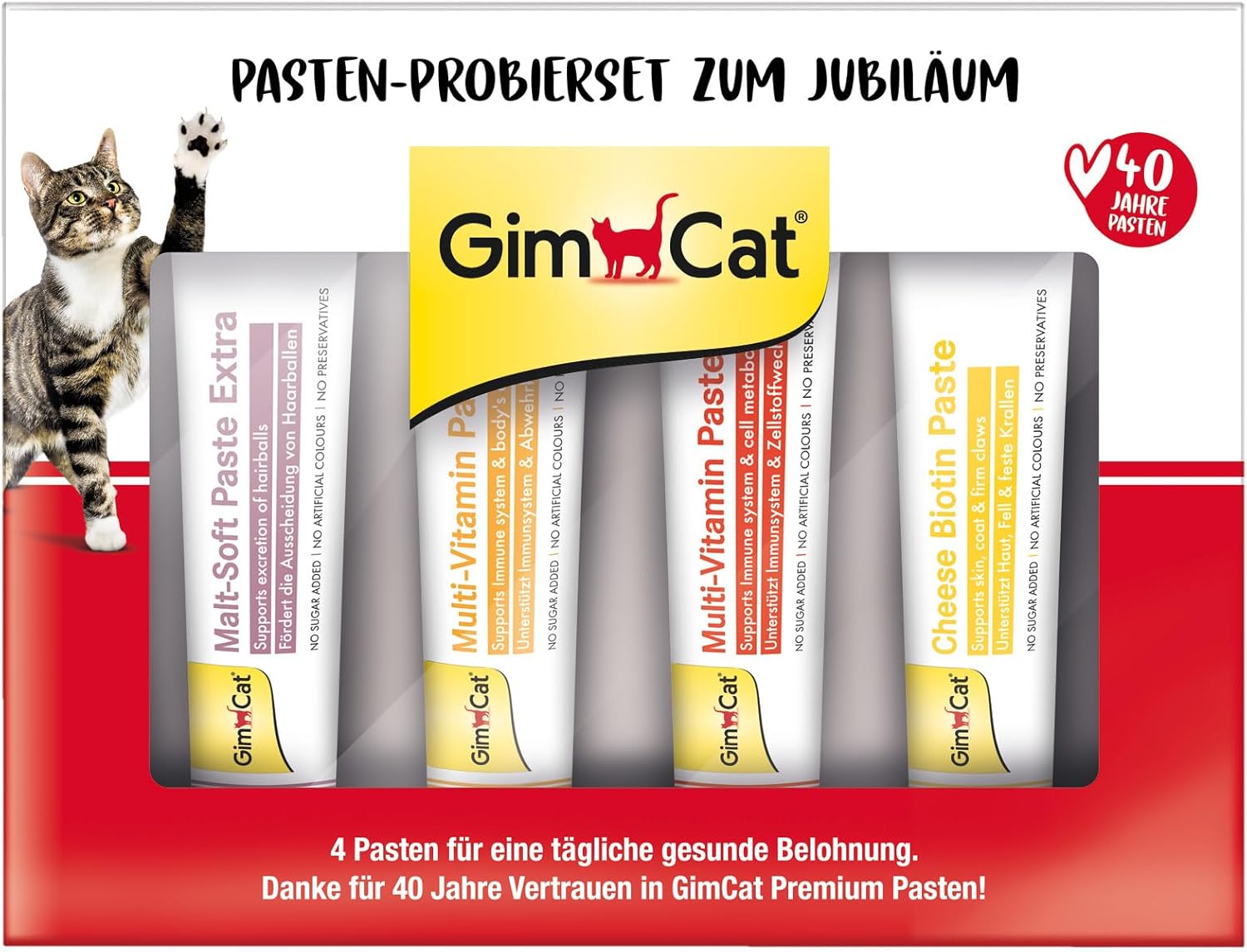 GimCat Pasten-Probierset 4x15g