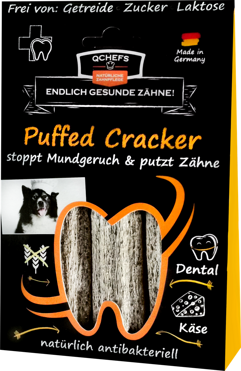 QChefs Puffed Cracker 3er 75g