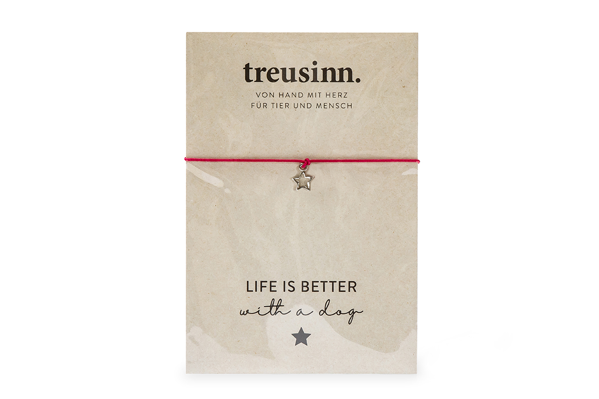 Treusinn Armband BUDDY "Life is better"