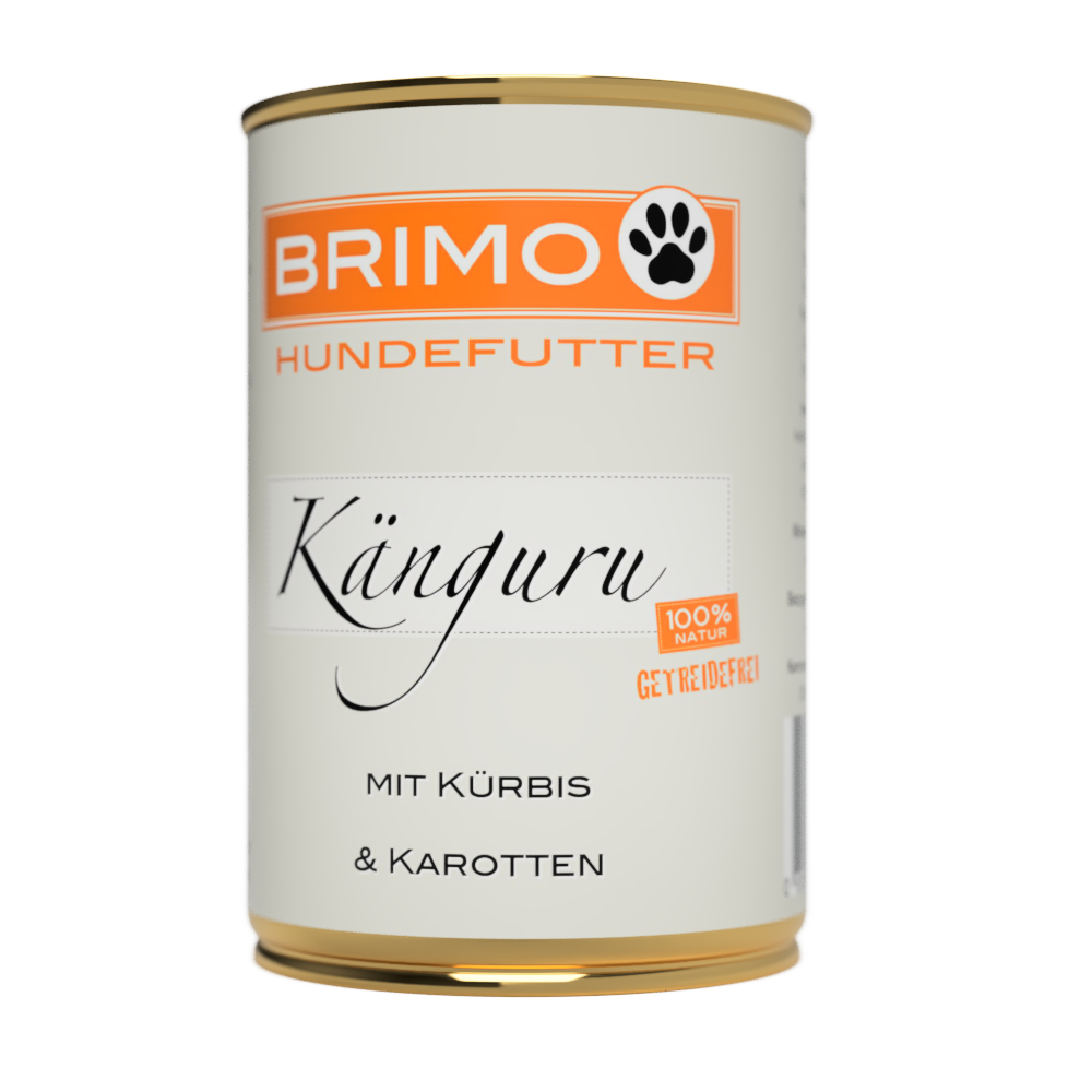 BRIMO Känguru mit Kürbis