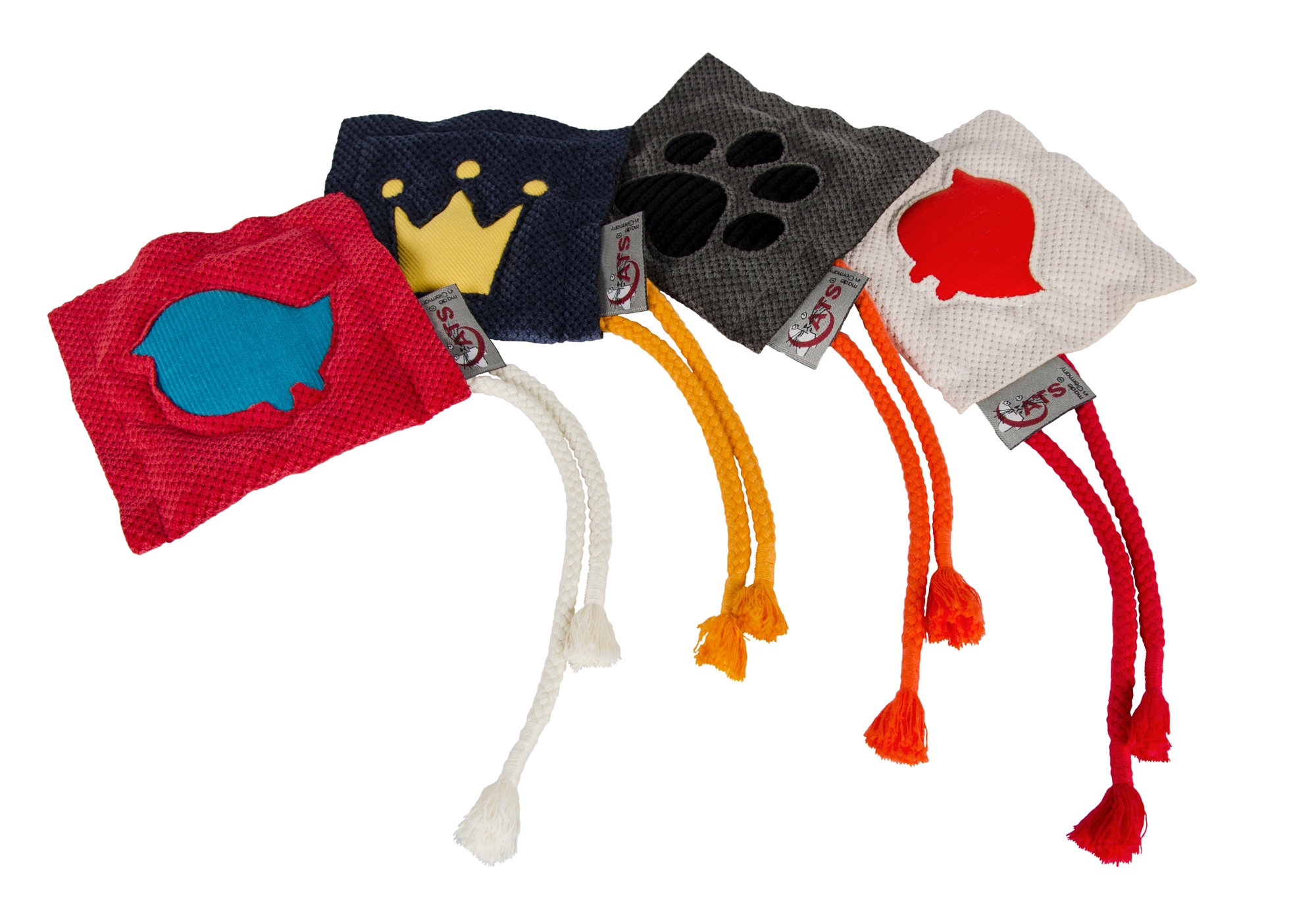 4cats Motivkissen Premium mit Baldrian, farblich sortiert