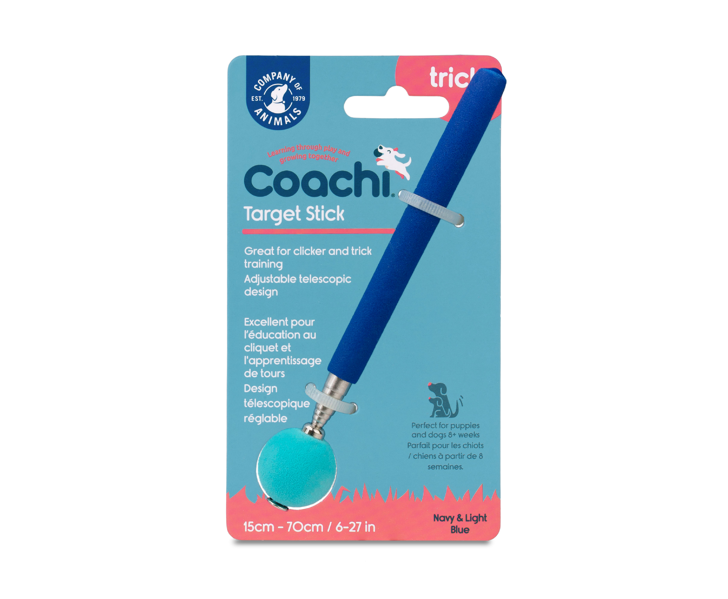 CoA Coachi Target Stick Navy & Light Blue