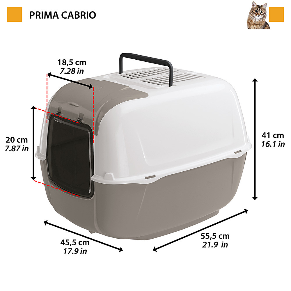 Ferplast Katzentoilette Prima Cabrio