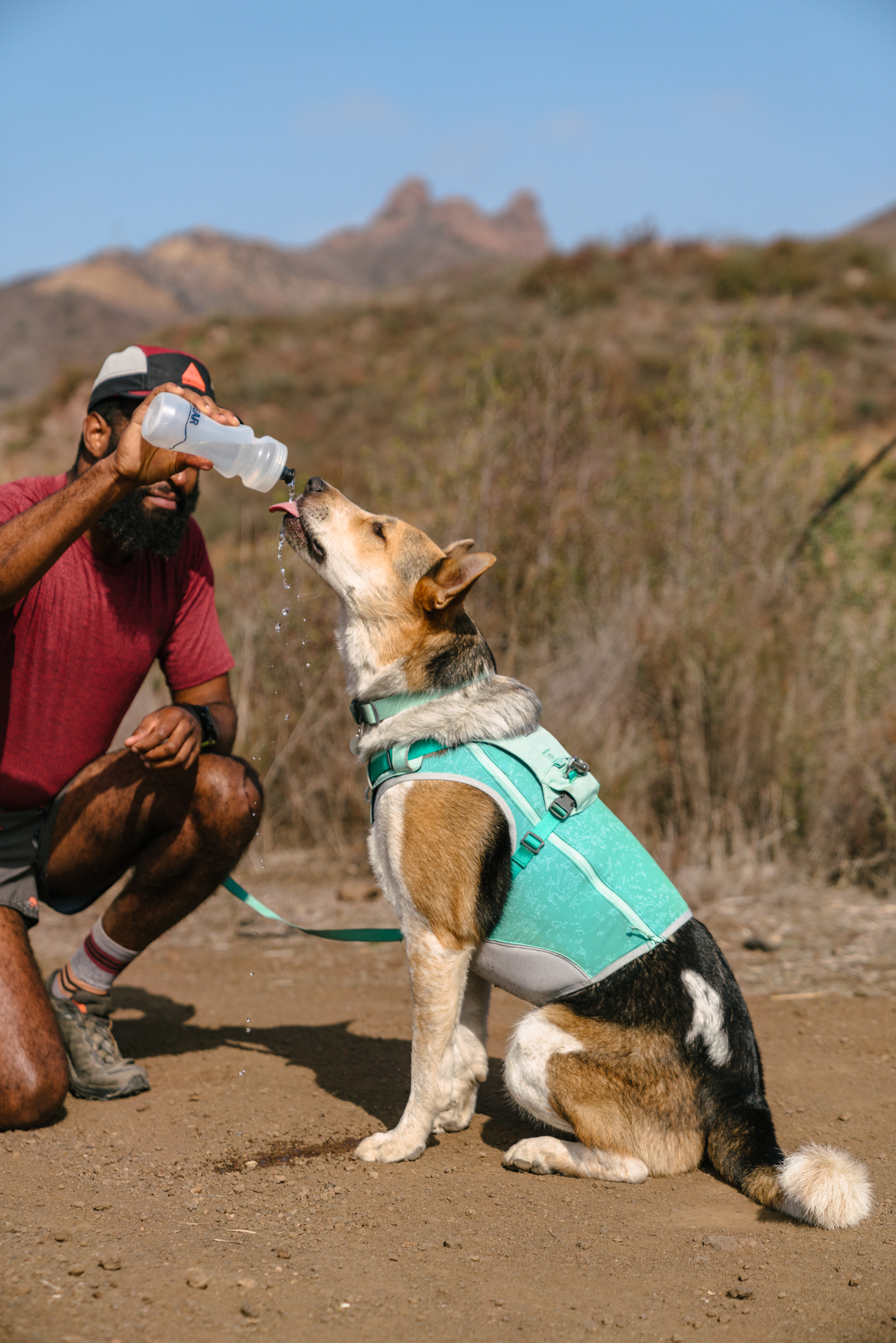 RuffWear Swamp Cooler Zip Vest Aurora Teal