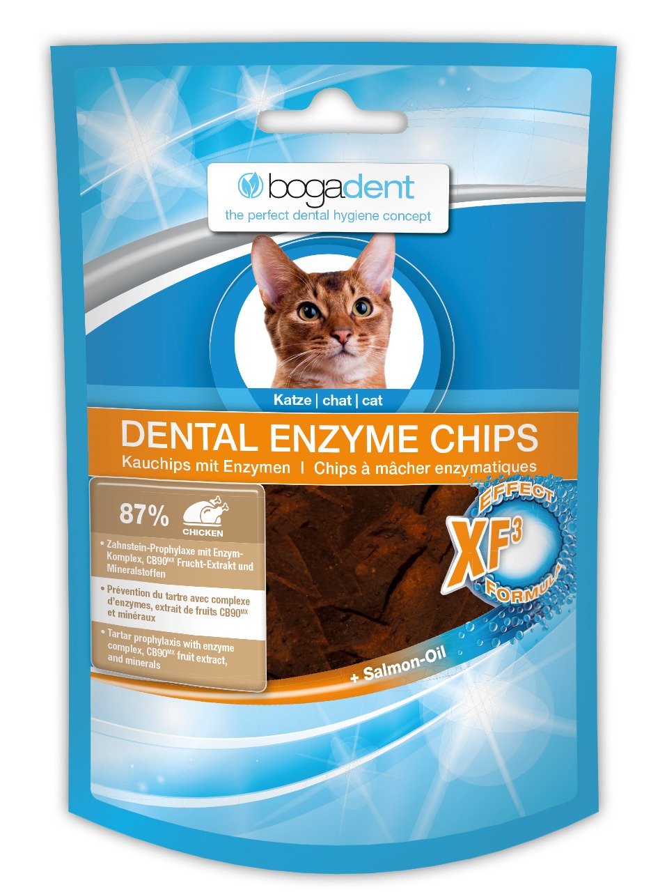Bogadent Dental Enzyme Chips Katze 50g