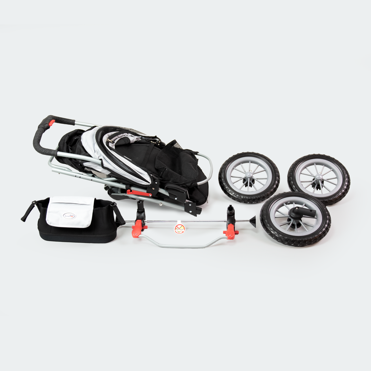 InnoPet Buggy Comfort EFA ECO schwarz/silbergrau InnoPet Buggy Comfort EFA ECO schwarz/silbergrau
