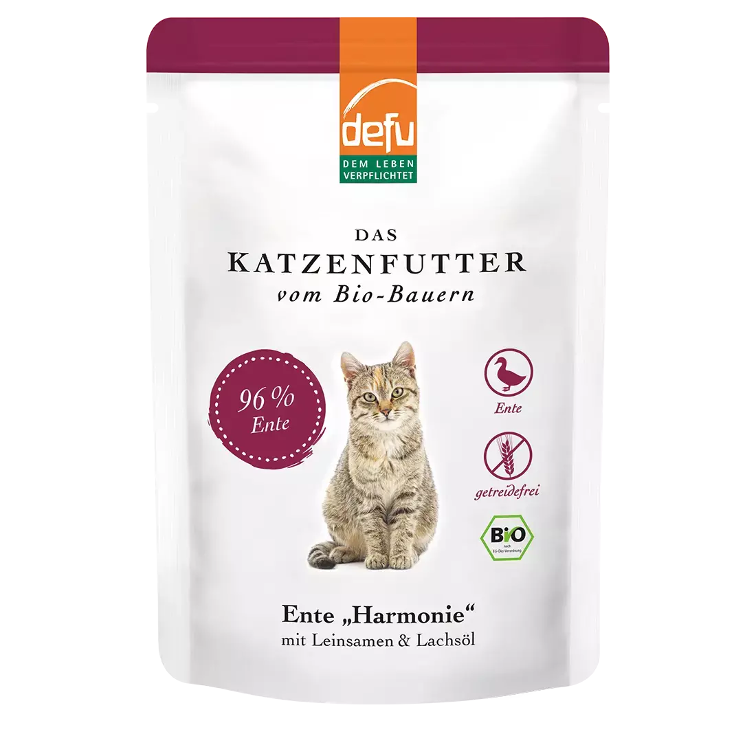 Defu Katze Harmonie Bio-Pouchies 85g