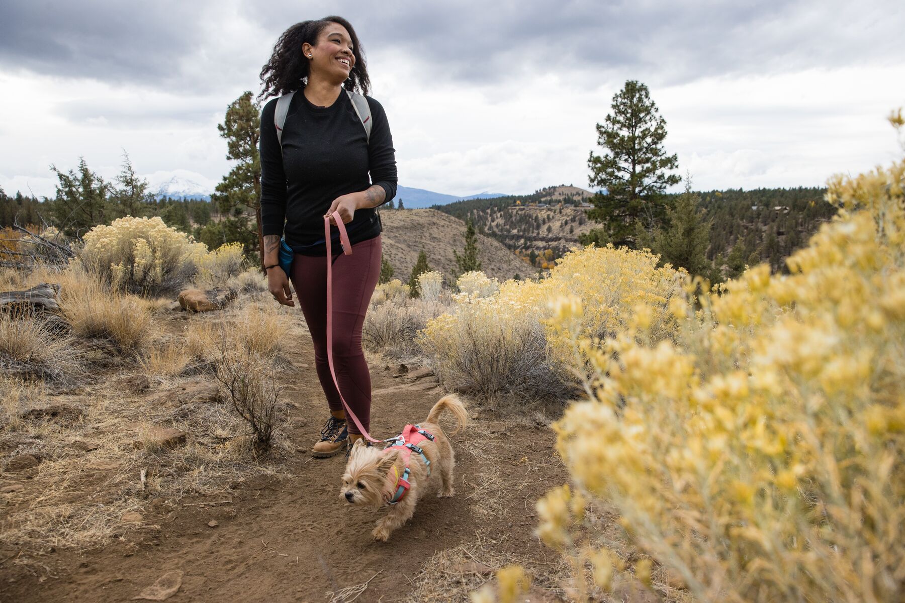 RuffWear Flagline™ Harness Salmon Pink