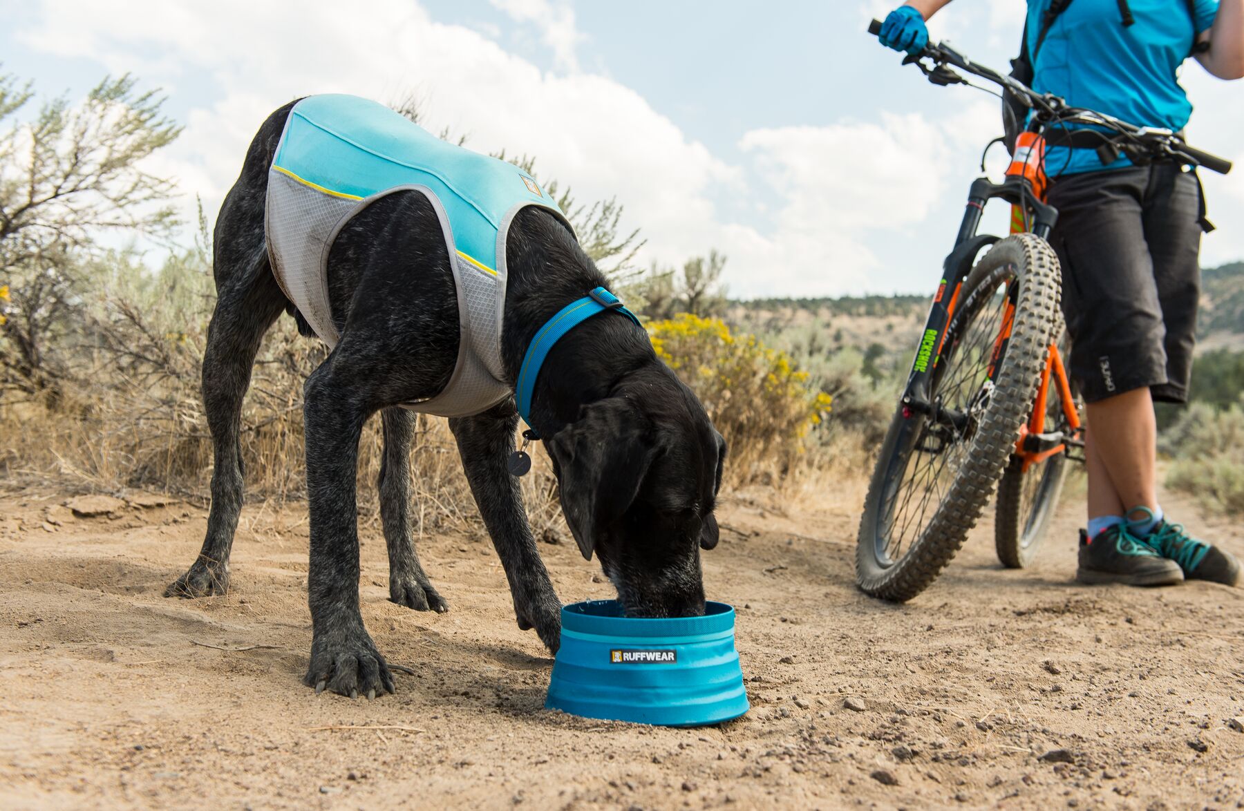 Ruffwear Bivy Bowl Blue Spring M