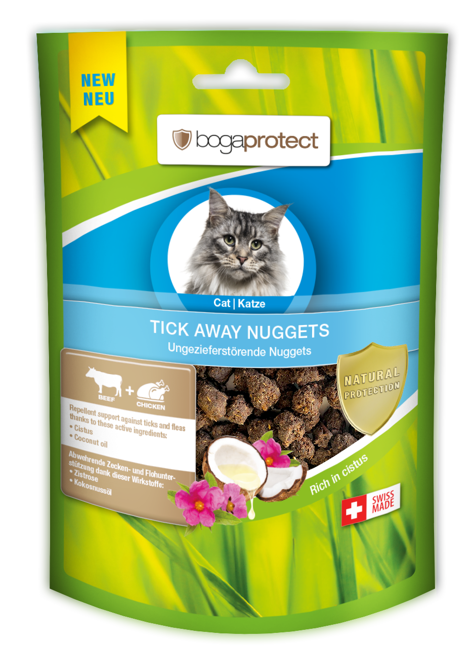 Bogaprotect Tick Away Nuggets KATZE 70g