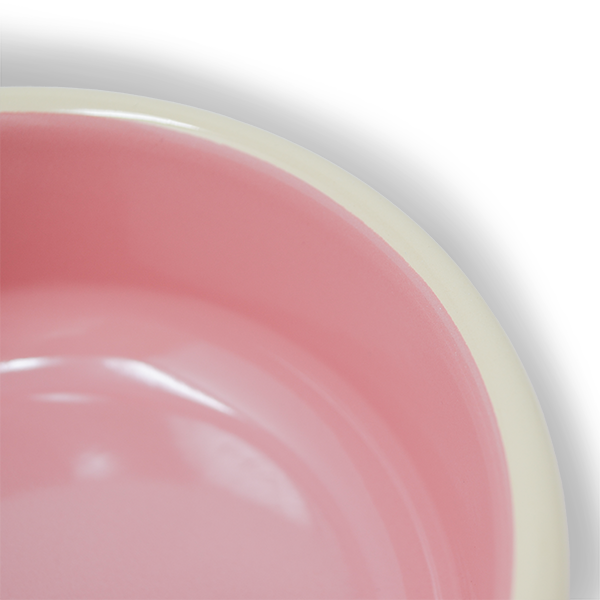 Lill's Futternapf aus Emaille Nele Pink Berry