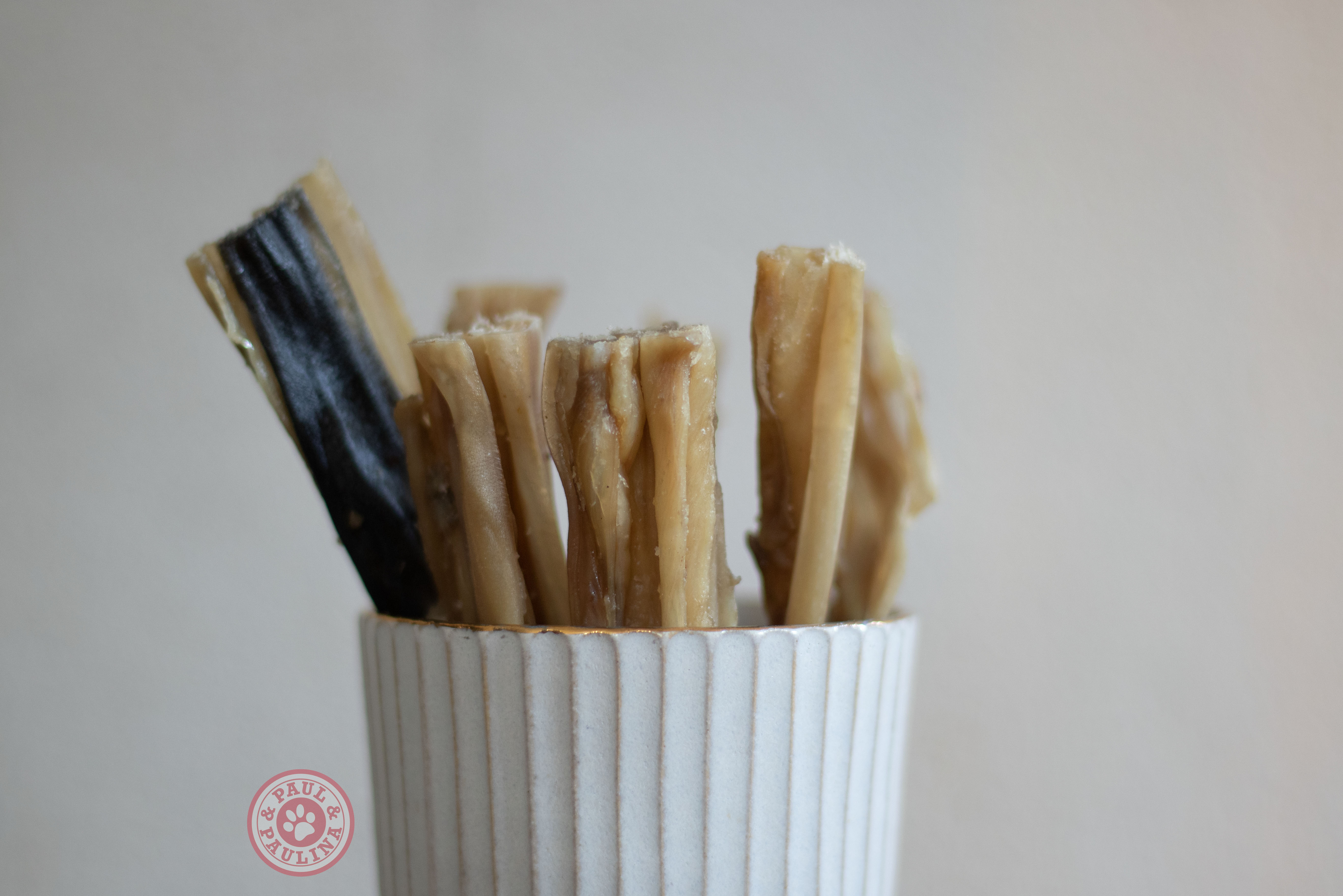 Paul & Paulina Kaninchenhautsticks luftgetrocknet 200g