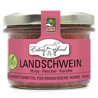 Edenfood Hundemenü Bio-Landschwein