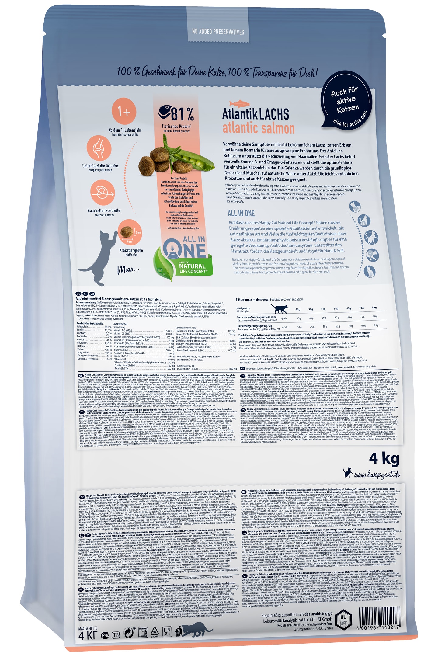 Happy Cat Supreme Adult Culinary AtlantikLachs