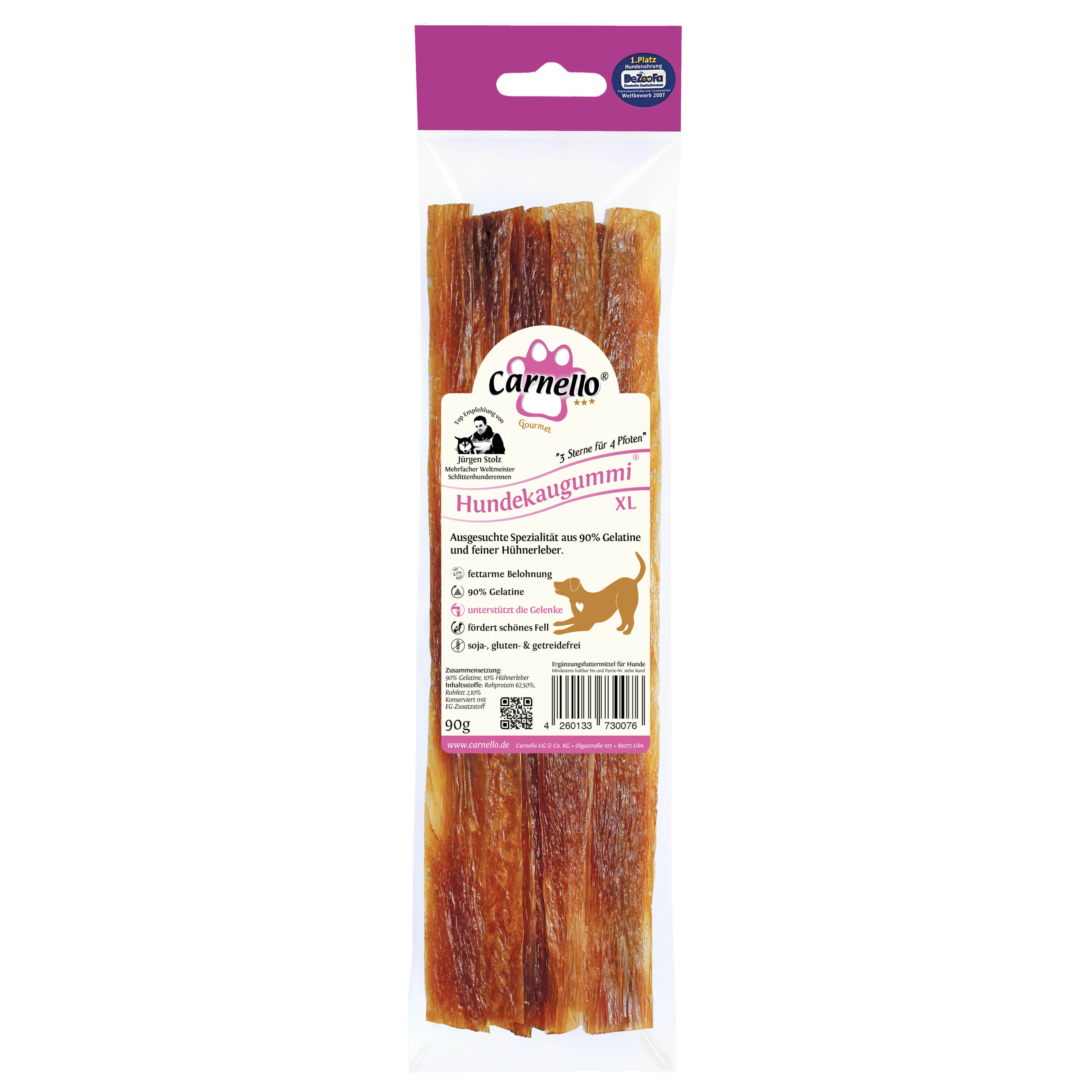 Carnello Hunde Kaugummi XL 90g