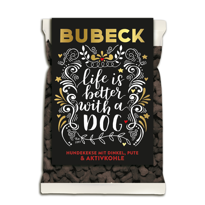 Bubeck Black Craft Dinkel & Aktivkohle 210g