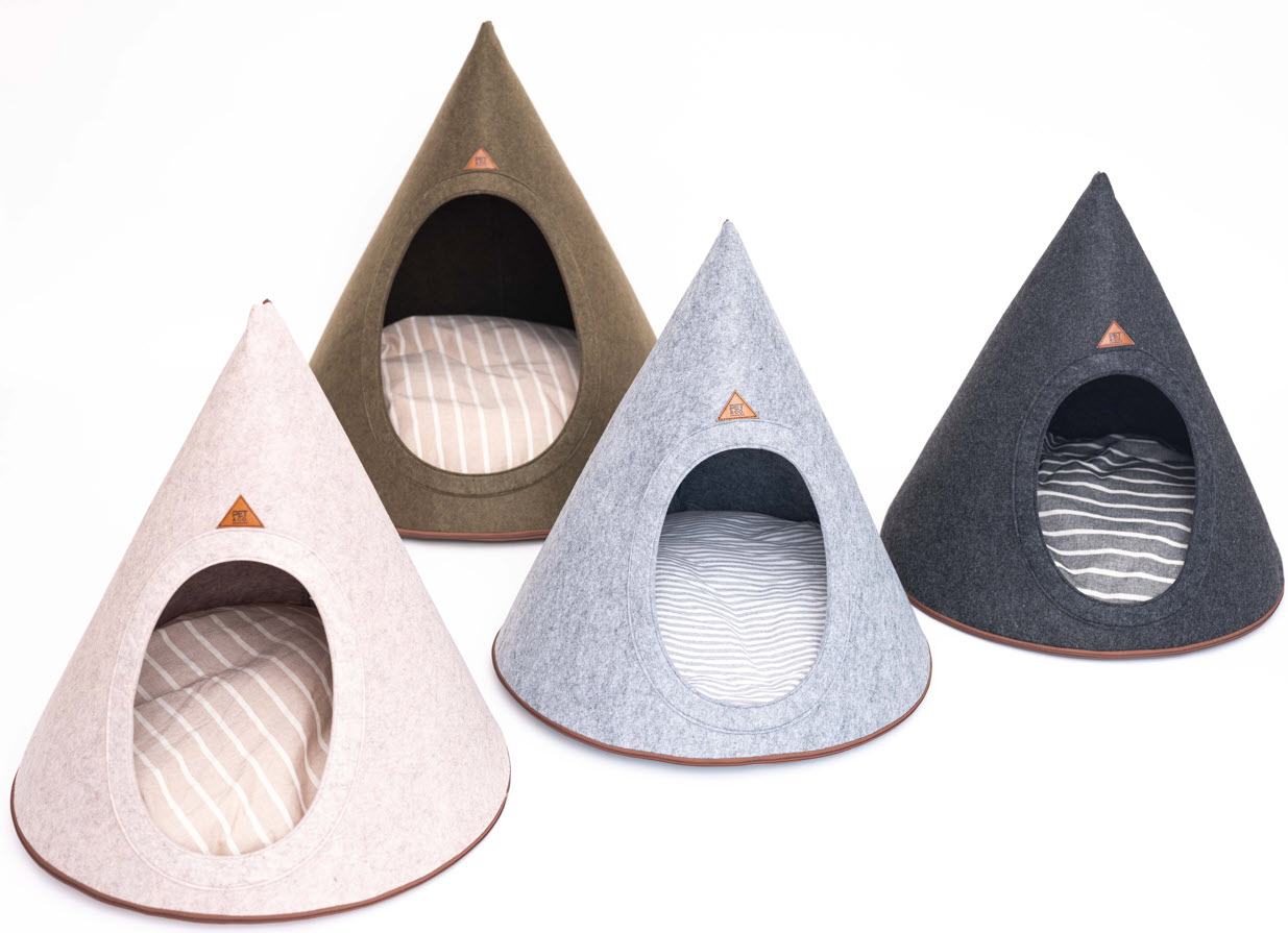 Pet & Co. Hunde- und Katzenhöhle Tonto Felt