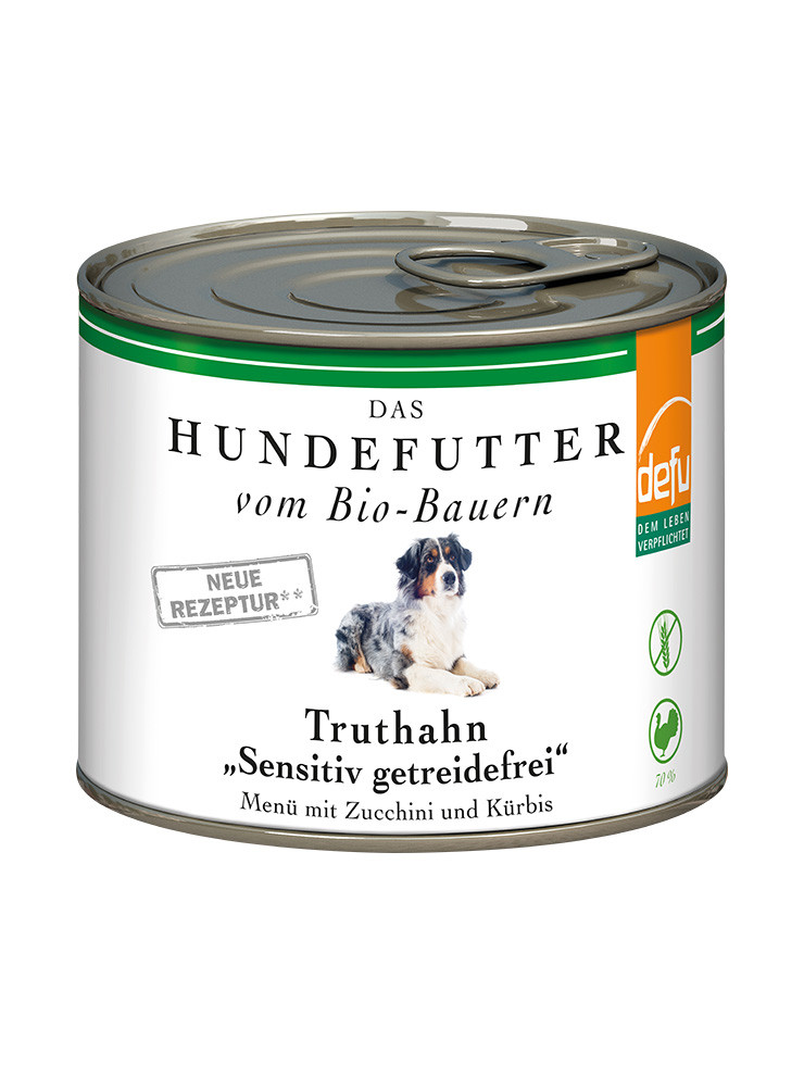 Defu Bio-Hundemenü Sensitive - getreidefrei