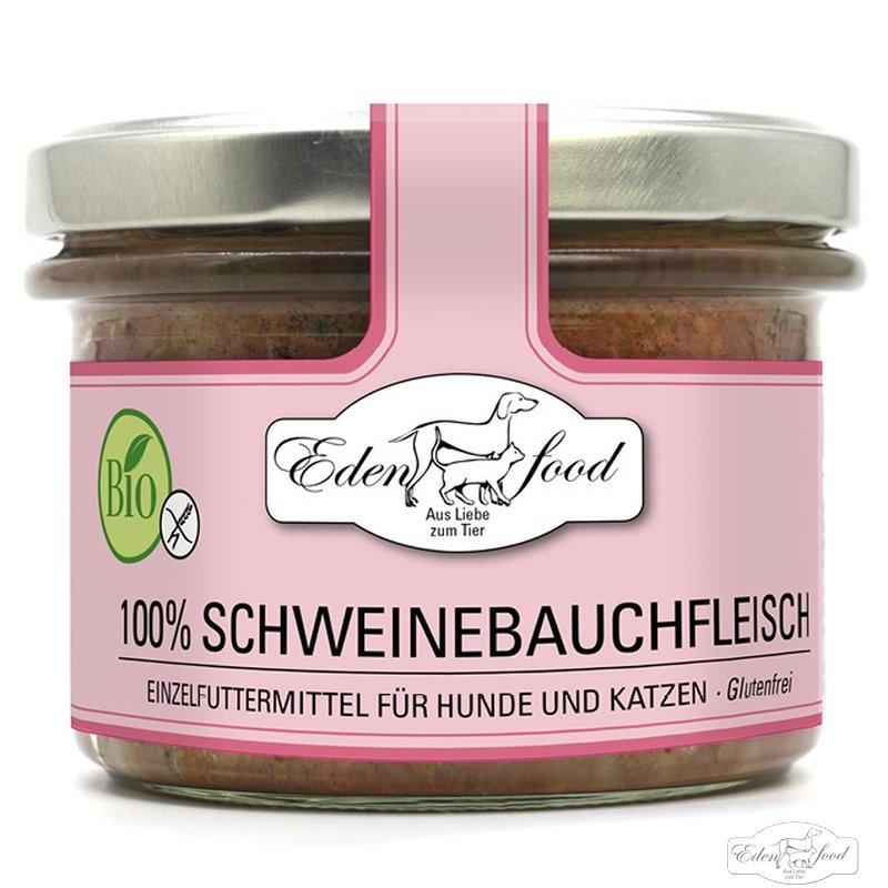 Edenfood 100% Bio-Schweinebauchfleisch 170g