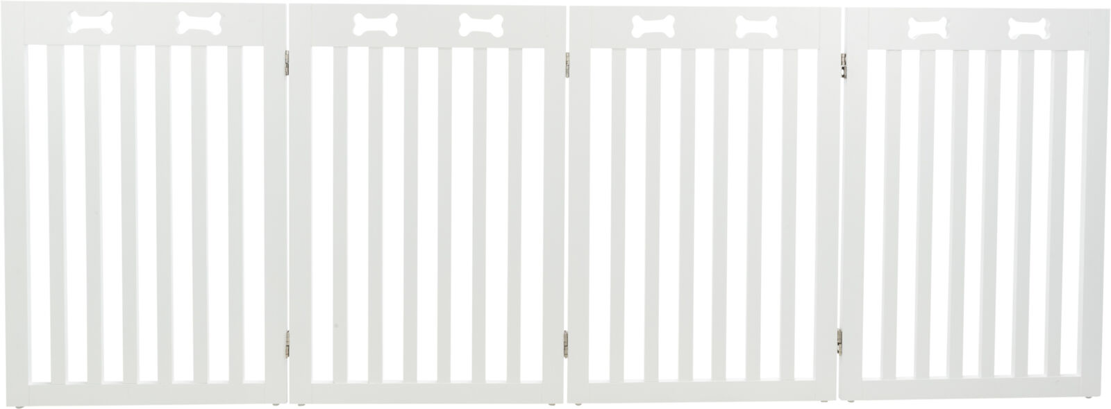 Trixie Absperrgitter, MDF, 4-teilig 60-160 × 75 cm, weiß Trixie Absperrgitter, MDF, 4-teilig 60-160 × 75 cm, weiß