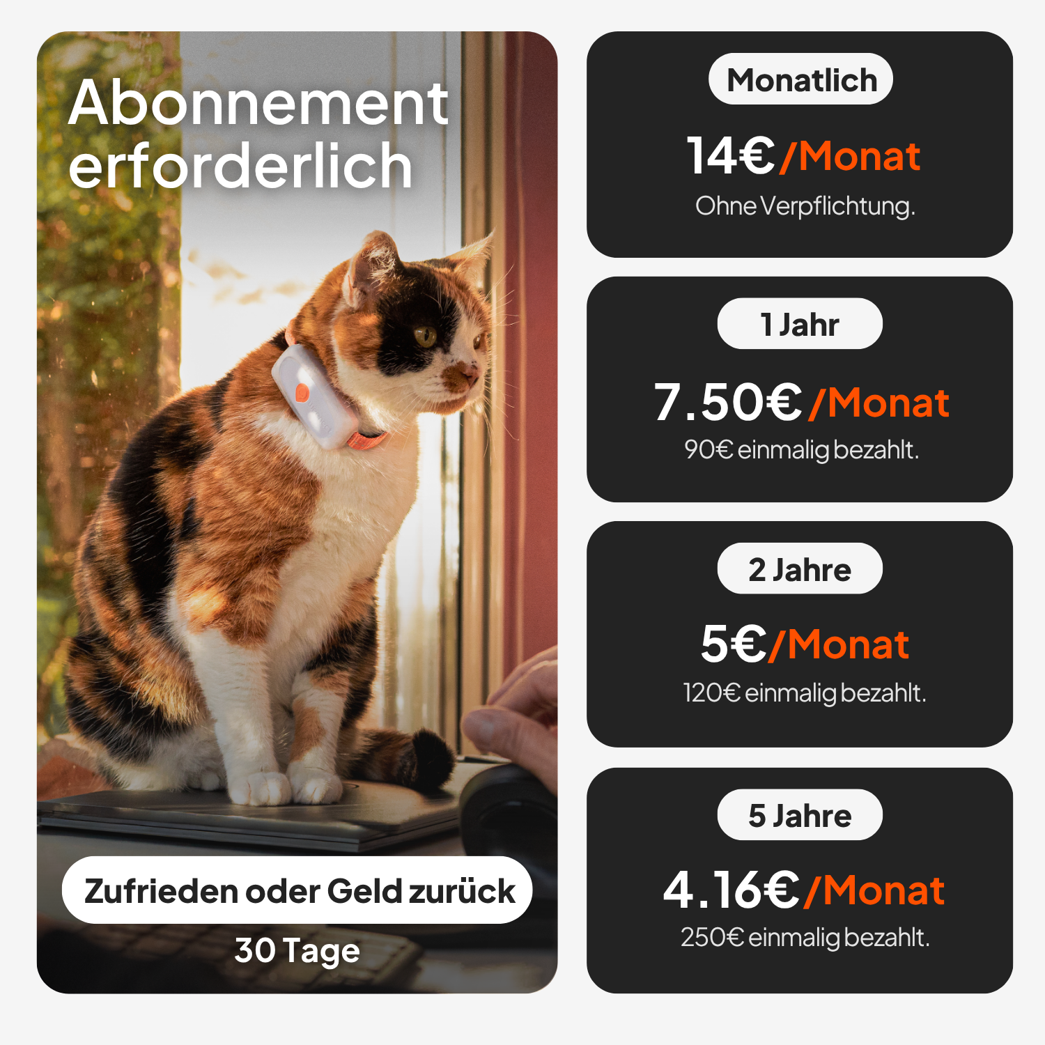 Weenect GPS-Tracker XS Cats