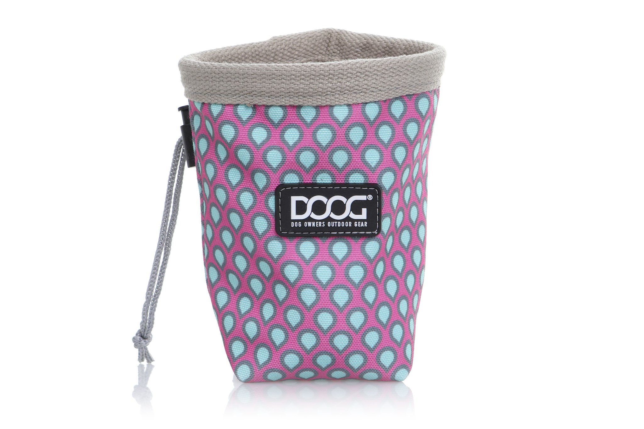 DOOG Treat Pouch - Luna pink / tear drop