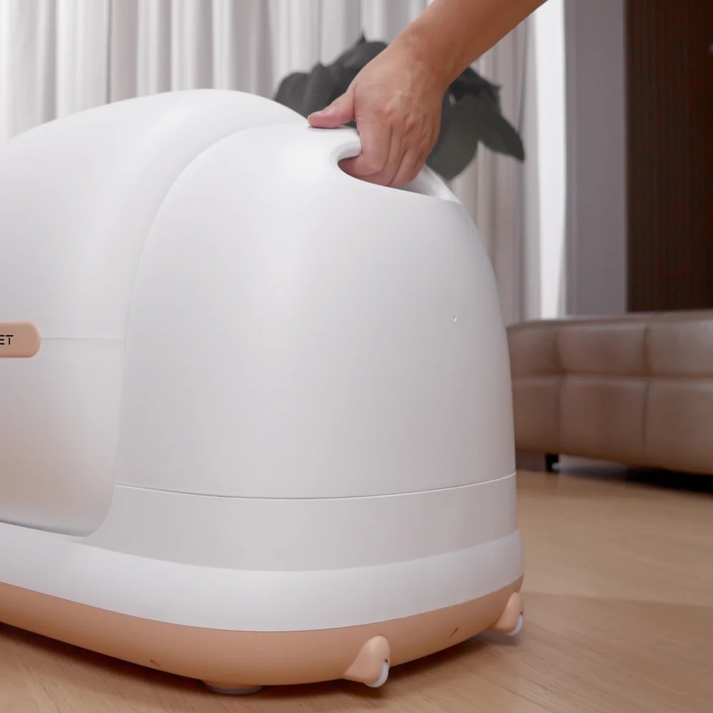 AstroPet Smarte Selbstreinigende Katzentoilette Neptune Series