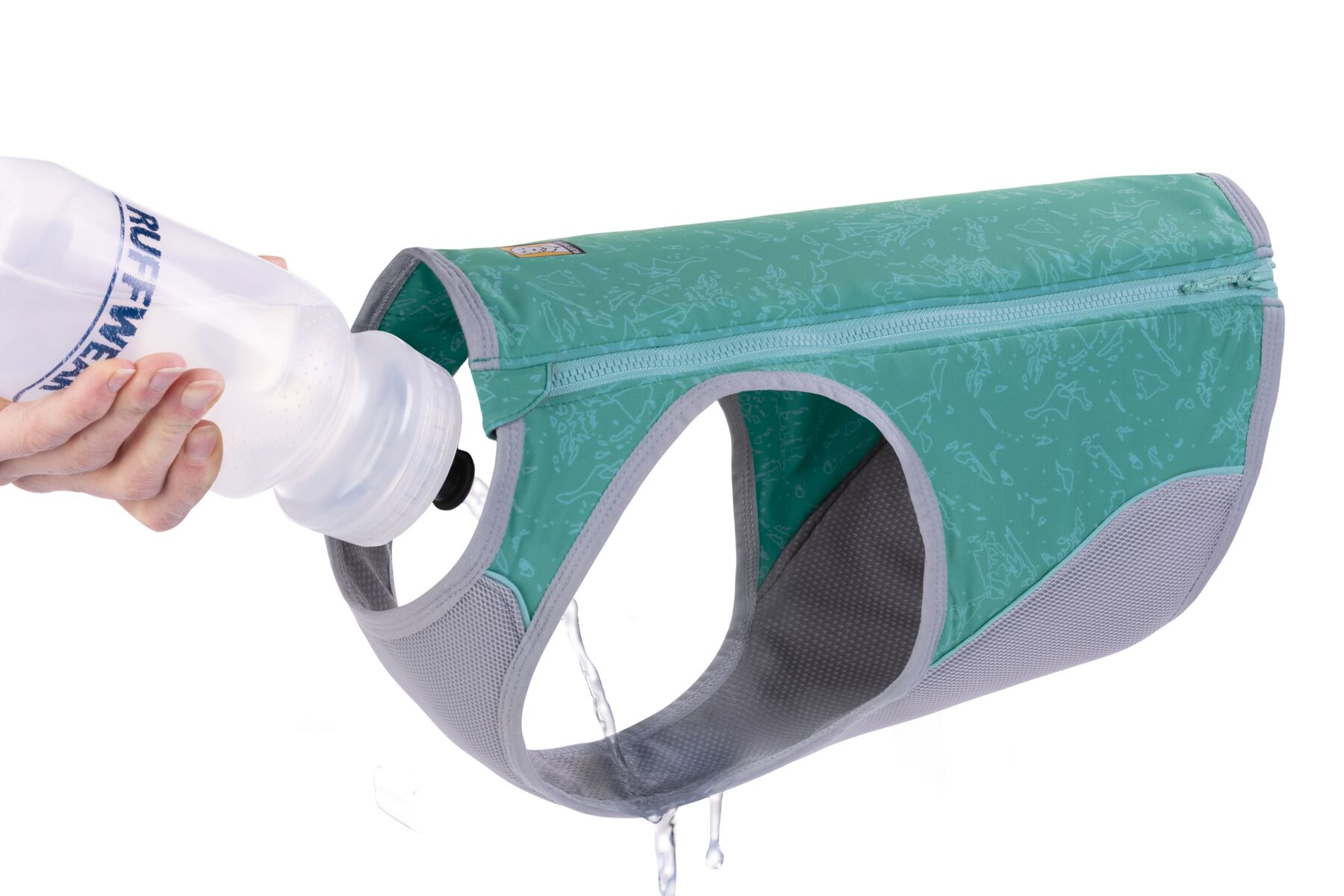 RuffWear Swamp Cooler Zip Vest Aurora Teal