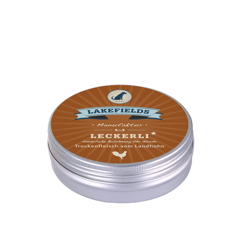 Lakefields Leckerli Trockenfleisch Landhuhn