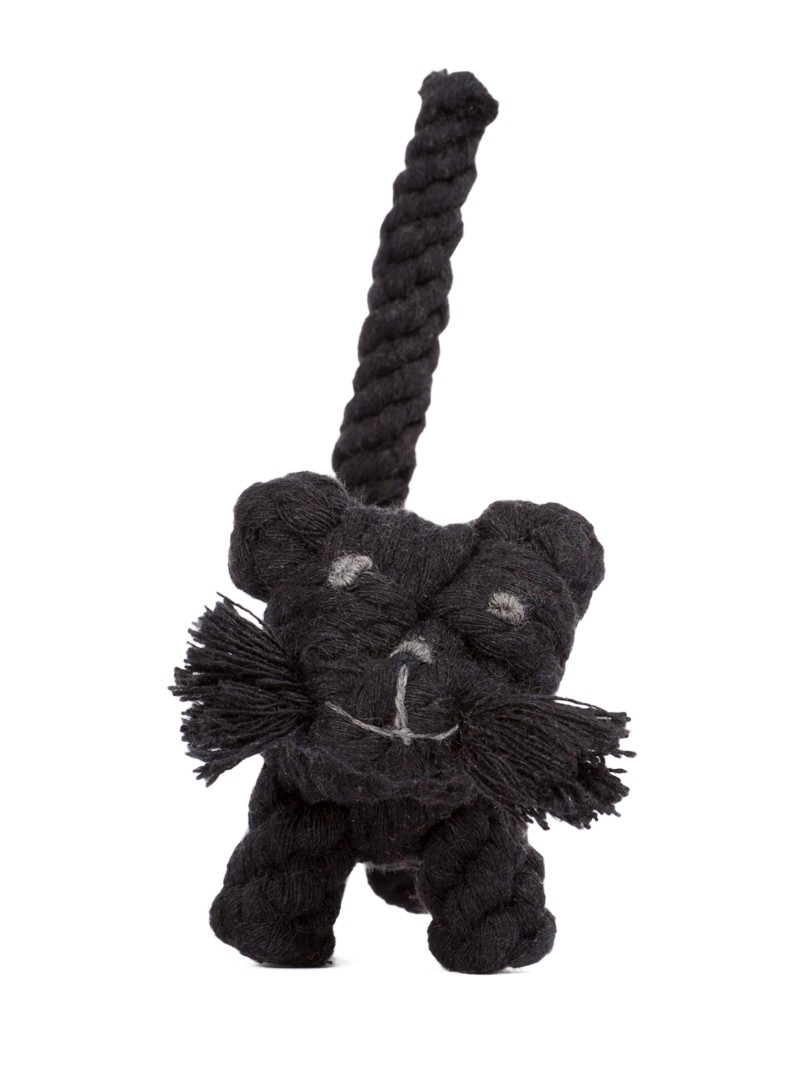 Laboni Hundespielzeug Kater Casanova schwarz 16cm