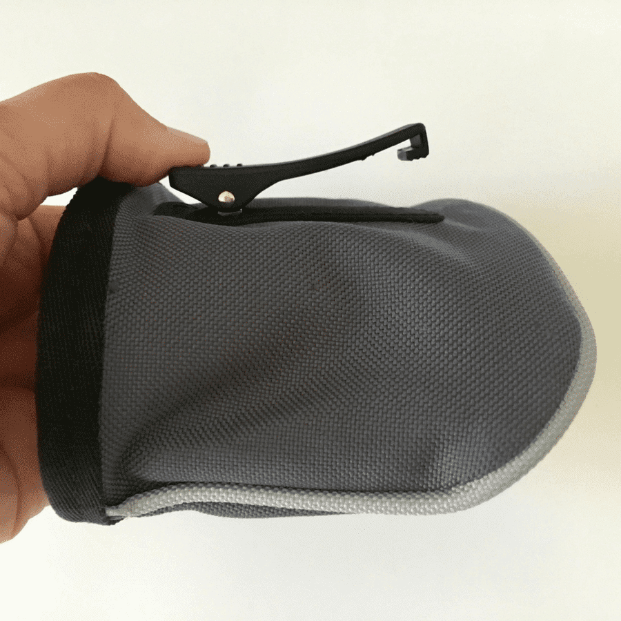 Hurtta Trick Pocket Belohnungstasche, grau
