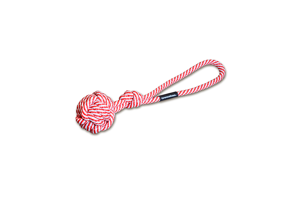 Treusinn Tau-Spielzeug BOLLY X-Mas weiß/rot (Limited Edition)