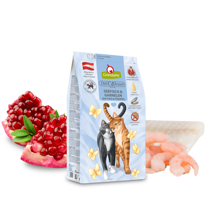 GranataPet Liebling's Mahlzeit Trockenfutter Seefisch & Garnelen Adult